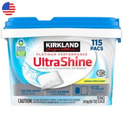 Detergente Lavavajilla Kirkland Signature 115 un.