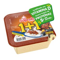 Yogurt con Cereal Soprole 1+1 Choco Krispis 140 g