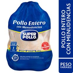 Pollo Entero con Menudencias 2.3 kg Aprox
