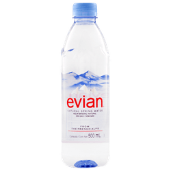 Agua Mineral Evian Sin Gas 500 cc