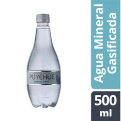 Agua Mineral Puyehue Gasificada 500 ml