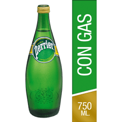 Agua Mineral Perrier Gasificada 750 ml
