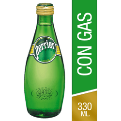 Agua Mineral Perrier Gasificada 330 ml