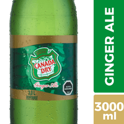 Bebida Canada Dry Ginger Ale 3 L