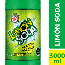 Bebida Limón Soda 3 L
