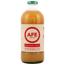 Jugo Afe Manzana Roja Desechable 1 L
