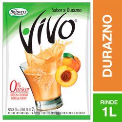 Jugo en Polvo Vivo Durazno 7 g