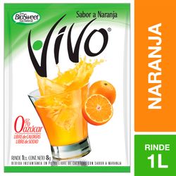 Jugo en Polvo Vivo Naranja 7 g