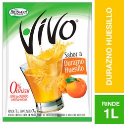 Jugo en Polvo Vivo Durazno Huesillo 8 g