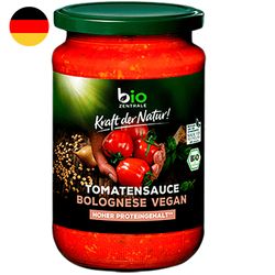 Salsa de Tomate Bio Zentrale Bolognesa Vegana Orgánica 350 g