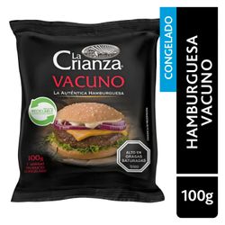 Hamburguesa de Vacuno La Crianza 100 g