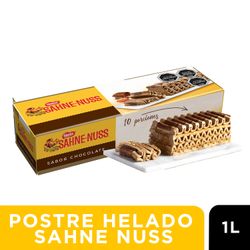 Postre Helado Charlot Sahne Nuss 1 L