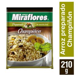 Arroz Preparado Miraflores Champiñón 210 g