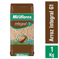 Arroz Integral Miraflores Grado 1 de 1 kg