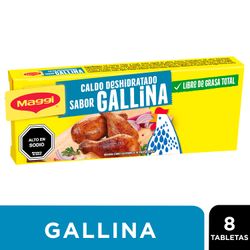 Caldo Sabor Gallina Maggi 8 Tabletas 88 g