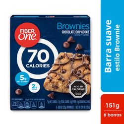 Brownie Chips de Chocolate 90 Calorías 151 G