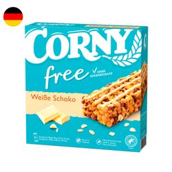 Barra de Cereal Corny Free Chocolate Blanco 20 g 6 un.