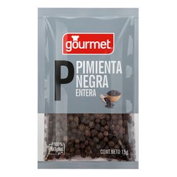 Pimienta Negra Gourmet Entera Sobre 15 g