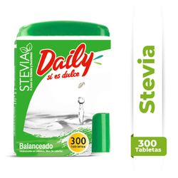 Endulzante Stevia Daily 300 Comprimidos