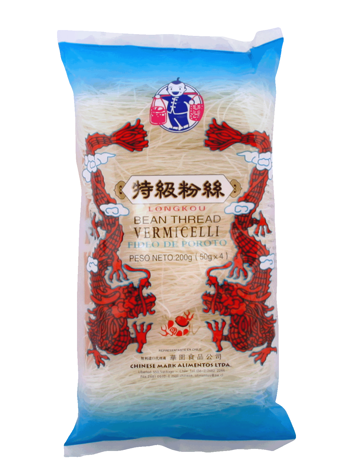 Fideos de Porotos Vermicelli Bolsa 200 g