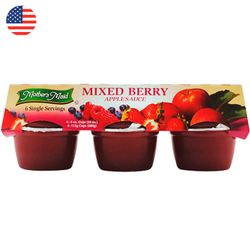 Compota Mother's Maid Berries con Salsa de Manzanas 113 g 6 un.