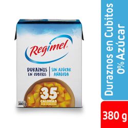 Duraznos en Cubitos 200 g drenado, 380 g neto