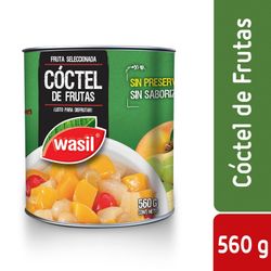 Cóctel de Frutas Wasil 340 g drenado, 560 g neto