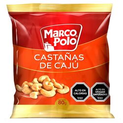 Castaña de Cajú Marco Polo Bolsa 80 g