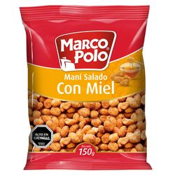 Maní con Miel Marco Polo Bolsa 150 g