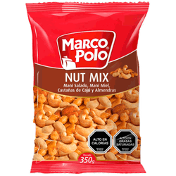 Mix de Maní Marco Polo 350 g
