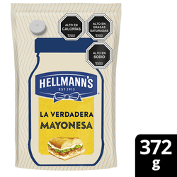 Mayonesa Hellmann's Regular Doypack 372 g