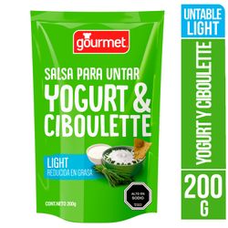 Salsa para Untar Gourmet Yogurt y Ciboulette 200 g