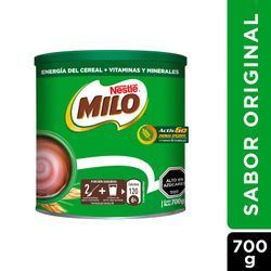 Saborizante para Leche Milo Polvo Chocolate 700 g