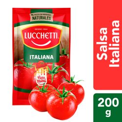 Salsa de Tomates Lucchetti Italiana Doypack 200 g