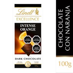 Chocolate Amargo Naranja Lindt Excellence 100 g