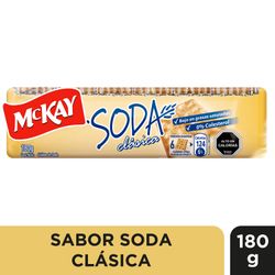 Galletas Mckay Soda Clásica 180 g