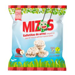 Galletas de Arroz Mizos Manzana 16 g