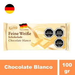Chocolate Blanco Chocolate Karina 100 g