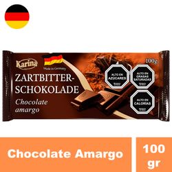 Chocolate Amargo Karina 100 g