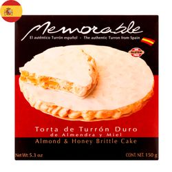 Torta de Turrón con Almendras Memorable 150 g