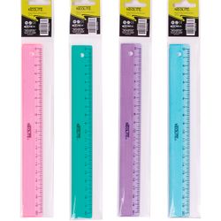 Regla Neolite Multicolor Plástica 20 cm