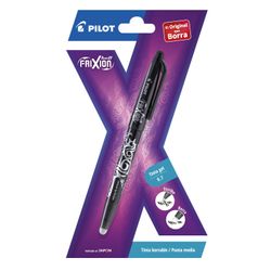 Bolígrafo Roller Pilot Frixion 0.7 Negro