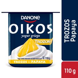 Yogurt Griego Danone Oikos Papaya 110 g