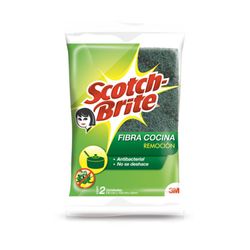 Fibra Cocina Abrasiva Scotch-Brite Verde 2 un.