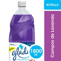 Limpiador de Pisos y Multisuperficies Glade Lavanda Botella 1.8 L