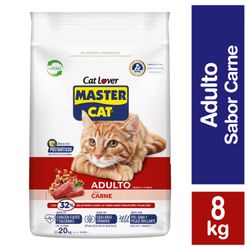 Alimento Gato Adulto Master Cat Carne y Leche 8 kg