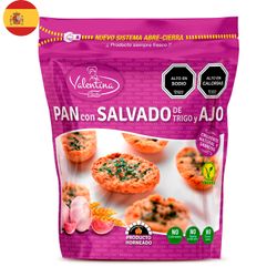 Pan Valentina con Salvado de Trigo y Ajo 150 g