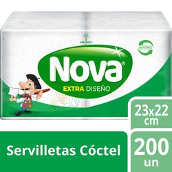 Servilletas Nova Diseño 200 un.