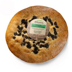 Fugazza Al Pesto con Aceitunas 1 un.