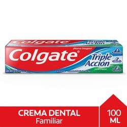 Pasta Dental Colgate Triple Acción Menta Original 100 g